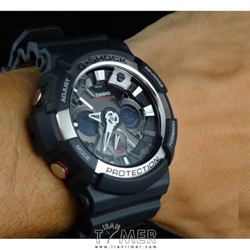 قیمت و خرید ساعت مچی مردانه کاسیو (CASIO) جی شاک مدل GA-200-1ADR اسپرت | اورجینال و اصلی