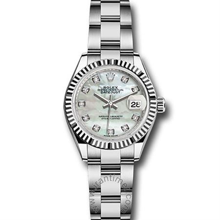 قیمت و خرید ساعت مچی زنانه رولکس(Rolex) مدل 279174 mdo White کلاسیک | اورجینال و اصلی