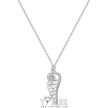 ساعت مچی گردنبند زنانه کلاسیک تمام نقره، نگین سواروسکی