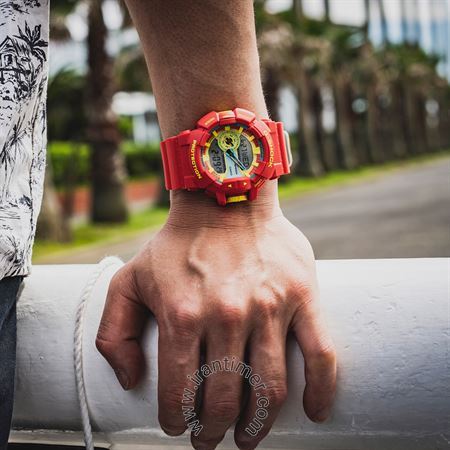قیمت و خرید ساعت مچی مردانه کاسیو (CASIO) جی شاک مدل GA-400CM-4ADR اسپرت | اورجینال و اصلی