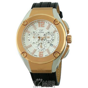 ساعت مچی مردانه اسپرت بند چرم طبیعی، کرونوگراف، نمایش تاریخ