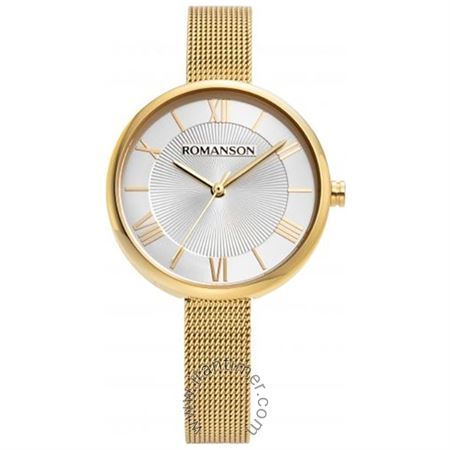 قیمت و خرید ساعت مچی زنانه رومانسون(ROMANSON) مدل RM8A48LLGGAS1G-W کلاسیک | اورجینال و اصلی