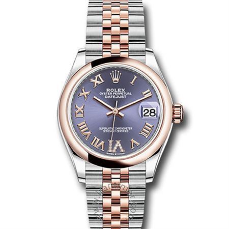 قیمت و خرید ساعت مچی زنانه رولکس(Rolex) مدل 278241 AUBDR6J DARK PURPLE کلاسیک | اورجینال و اصلی