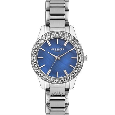 ساعت مچی زنانه فشن بند استیل، نگین دار