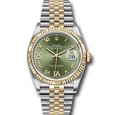 قیمت و خرید ساعت مچی مردانه رولکس(Rolex) مدل 126233 OGDR69J GREEN کلاسیک | اورجینال و اصلی