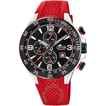 ساعت مچی مردانه اسپرت بند پلاستیکی، کرونوگراف، نمایش تاریخ، سرعت سنج