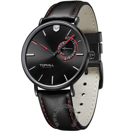 ساعت مچی مردانه کلاسیک بند چرم طبیعی