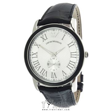 ساعت مچی مردانه کلاسیک بند چرمی، صفحه گرد