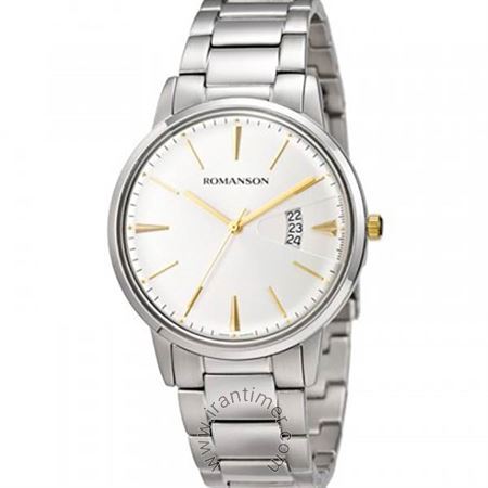 قیمت و خرید ساعت مچی مردانه رومانسون(ROMANSON) مدل TM4201MM2CAS1G-W کلاسیک | اورجینال و اصلی