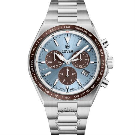 ساعت مچی مردانه کلاسیک تمام استیل، موتور Ronda Cal. 5040 D.