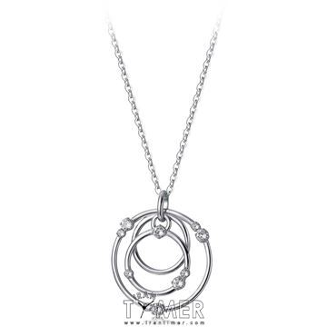 ساعت مچی گردنبند زنانه فشن تمام استیل، نگین سواروسکی