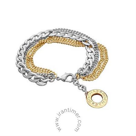زیور آلات و جواهر دستبند زنانه کلاسیک فشن تمام استیل، نگین دار