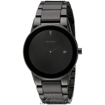 ساعت مچی مردانه کلاسیک تمام استیل، اکو درایو، نمایش تاریخ