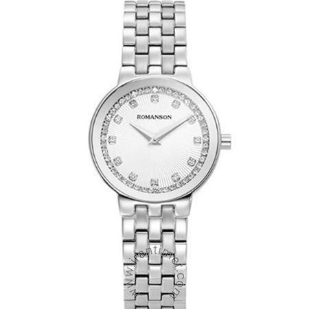 قیمت و خرید ساعت مچی زنانه رومانسون(ROMANSON) مدل RM2B73QLWWA12W-W فشن | اورجینال و اصلی