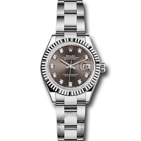 قیمت و خرید ساعت مچی زنانه رولکس(Rolex) مدل 279174 dgdo Dark Gray کلاسیک | اورجینال و اصلی