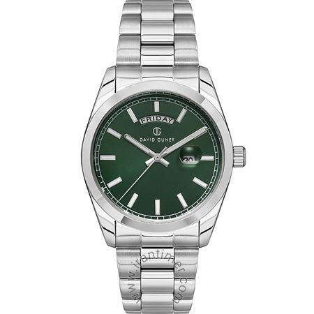 ساعت مچی مردانه کلاسیک بند استیل، نمایش تاریخ و روز