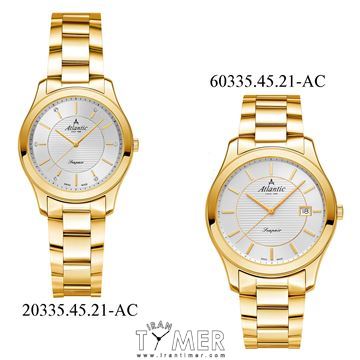 قیمت و خرید ساعت مچی زنانه آتلانتیک(ATLANTIC) مدل AC-20335.45.21 کلاسیک | اورجینال و اصلی
