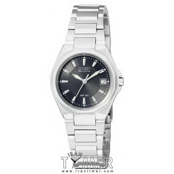 ساعت مچی زنانه کلاسیک بند استیل اکودرایو دار صفحه دایره 