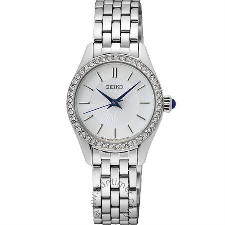 ساعت مچی زنانه فشن تمام استیل، نگین دار