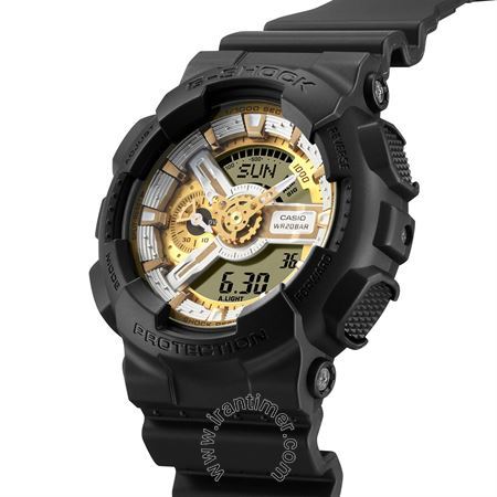 قیمت و خرید ساعت مچی مردانه کاسیو (CASIO) مدل GA-110CD-1A9DR اسپرت | اورجینال و اصلی