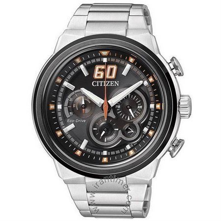 ساعت مچی مردانه کلاسیک تمام استیل، کرونوگراف، نمایش تاریخ، اکو درایو