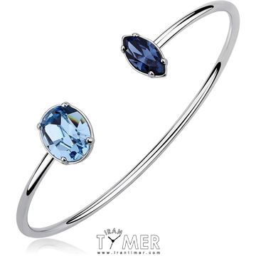 ساعت مچی دستبند زنانه فشن استیل، نگین سواروسکی