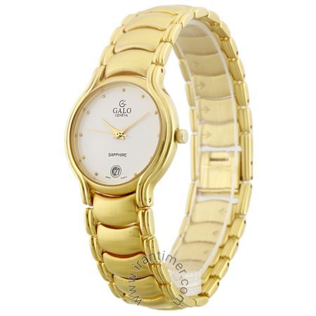 ساعت مچی زنانه کلاسیک تمام استیل با روکش طلا 24 عیار با ضخامت 2 میکرون