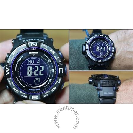 قیمت و خرید ساعت مچی مردانه کاسیو (CASIO) پروترک مدل PRW-3500Y-1DR اسپرت | اورجینال و اصلی