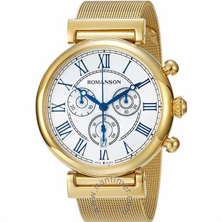 قیمت و خرید ساعت مچی مردانه رومانسون(ROMANSON) مدل TM7A08HMGGA1R5-W کلاسیک | اورجینال و اصلی