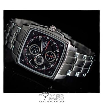 قیمت و خرید ساعت مچی مردانه کاسیو (CASIO) ادیفس(ادیفایس) مدل EF-331SB-1AVDF کلاسیک اسپرت | اورجینال و اصلی