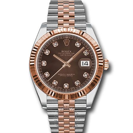 قیمت و خرید ساعت مچی مردانه رولکس(Rolex) مدل 126331 chodj Brown کلاسیک | اورجینال و اصلی