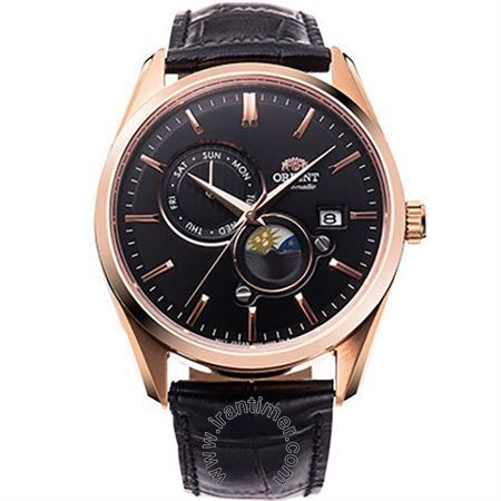 ساعت مچی مردانه کلاسیک بند چرم طبیعی، 22 عدد سنگ قیمتی داخل موتور، کالیبر موتور F6B24