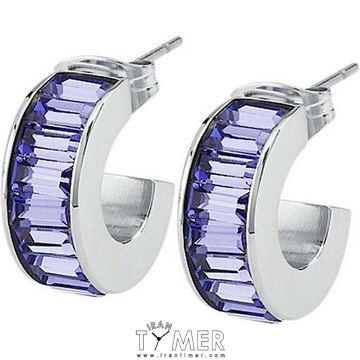 ساعت مچی گوشواره زنانه فشن تمام استیل، نگین سواروسکی