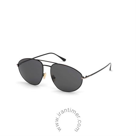 قیمت و خرید عینک آفتابی مردانه خلبانی (TOM FORD) مدل FT 0796 01A 59 | اورجینال و اصلی