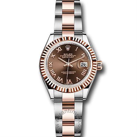 قیمت و خرید ساعت مچی زنانه رولکس(Rolex) مدل 279171 choro Brown کلاسیک | اورجینال و اصلی