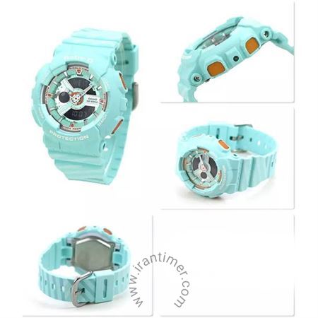 قیمت و خرید ساعت مچی کاسیو (CASIO) بیبی جی مدل BA-110CH-3ADR اسپرت | اورجینال و اصلی