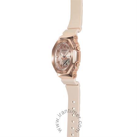 قیمت و خرید ساعت مچی زنانه کاسیو (CASIO) جی شاک مدل GM-S2100PG-4ADR اسپرت | اورجینال و اصلی