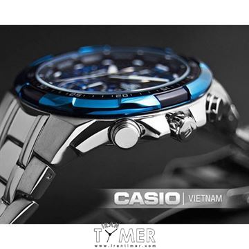 قیمت و خرید ساعت مچی مردانه کاسیو (CASIO) ادیفس(ادیفایس) مدل EFR-539D-1A2VUDF کلاسیک اسپرت | اورجینال و اصلی