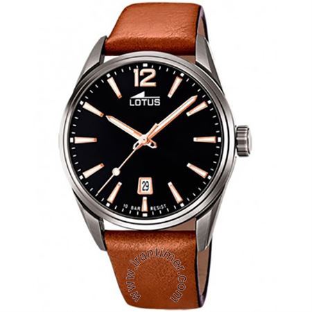 ساعت مچی مردانه کلاسیک بند چرمی، نمایش تاریخ