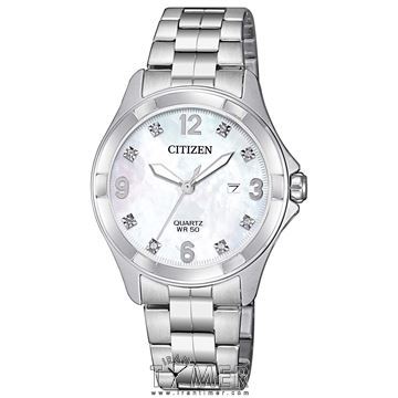 قیمت و خرید ساعت مچی زنانه سیتیزن(CITIZEN) مدل EU6080-58D فشن | اورجینال و اصلی
