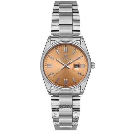 ساعت مچی زنانه کلاسیک بند استیل، نمایش تاریخ، ست