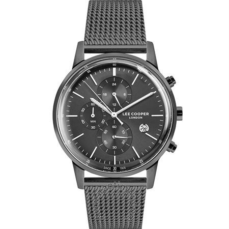 ساعت مچی مردانه کلاسیک بند استیل، کرونوگراف، نمایش تاریخ، نمایش 24 ساعت شبانه روز