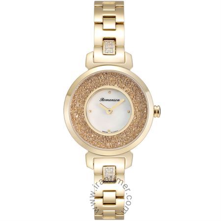 قیمت و خرید ساعت مچی زنانه رومانسون(ROMANSON) مدل RM6A36QLGGM1R1 کلاسیک | اورجینال و اصلی