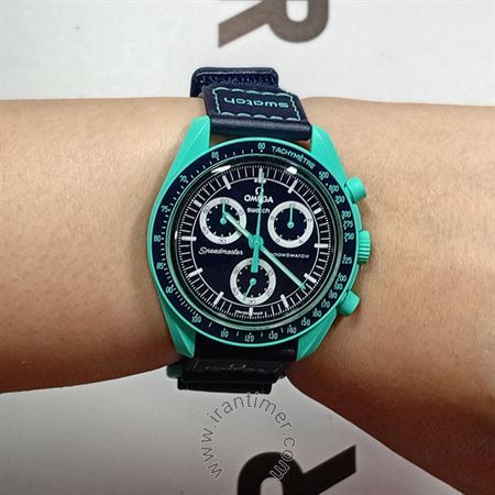 قیمت و خرید ساعت مچی مردانه زنانه سواچ(SWATCH) مدل MISSION ON EARTH - POLAR LIGHTS SO33L103 اسپرت | اورجینال و اصلی