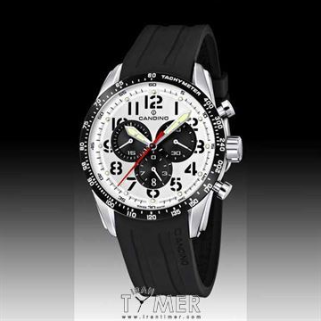 ساعت مچی مردانه اسپرت کورنوگراف بند پی یو