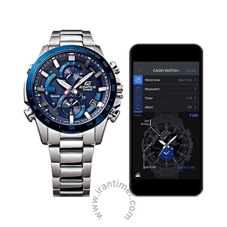 قیمت و خرید ساعت مچی مردانه کاسیو (CASIO) ادیفس(ادیفایس) مدل EQB-900DB-2ADR کلاسیک | اورجینال و اصلی