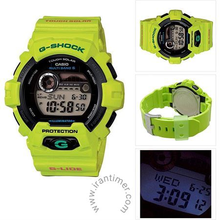 قیمت و خرید ساعت مچی مردانه کاسیو (CASIO) جی شاک مدل GWX-8900C-3DR اسپرت | اورجینال و اصلی