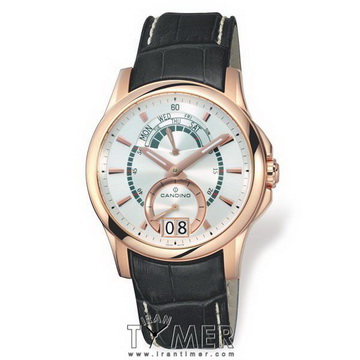 ساعت مچی کلاسیک مردانه صفحه گرد تاریخ دار