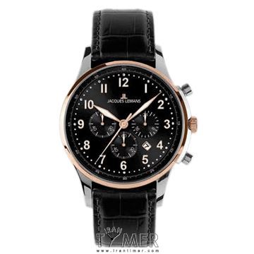 قیمت و خرید ساعت مچی مردانه ژاک لمن(JACQUES LEMANS) مدل 1-1616C کلاسیک | اورجینال و اصلی