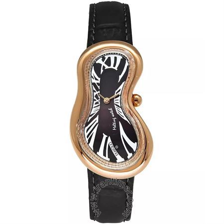 ساعت مچی زنانه فشن بند چرم طبیعی، موتور Ronda 751-1